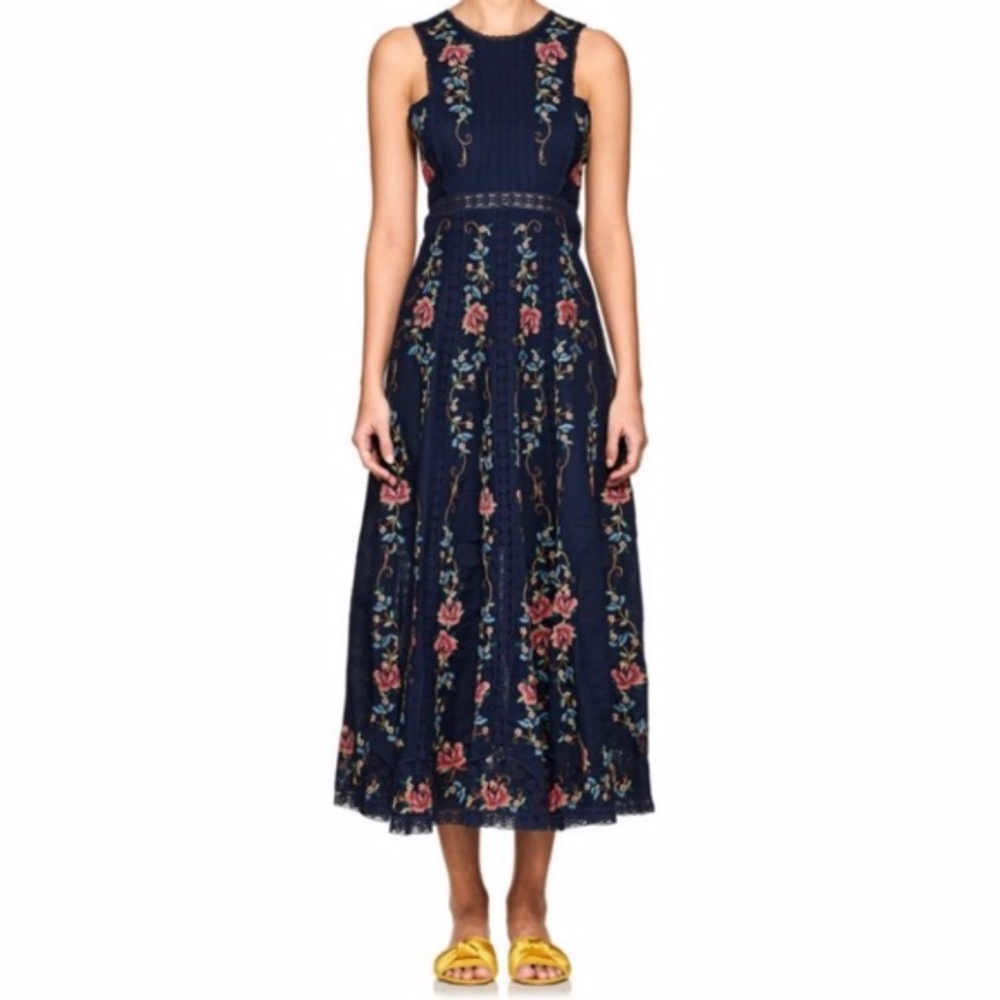 Navy Zimmerman Laelia Dress - Size 1 (Small)